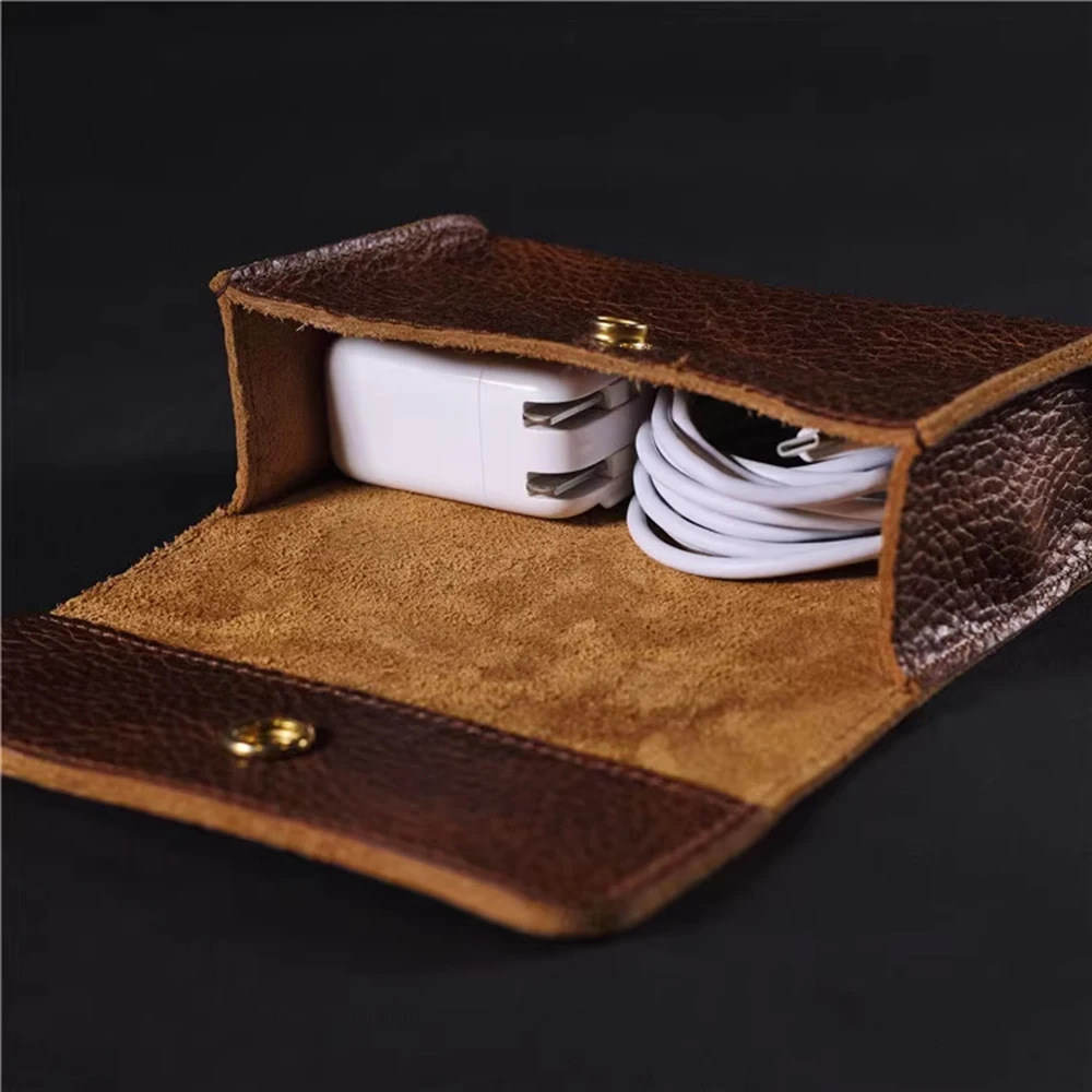 Сумка для фотоаппарата из натуральной кожи сумка хранения воловьей