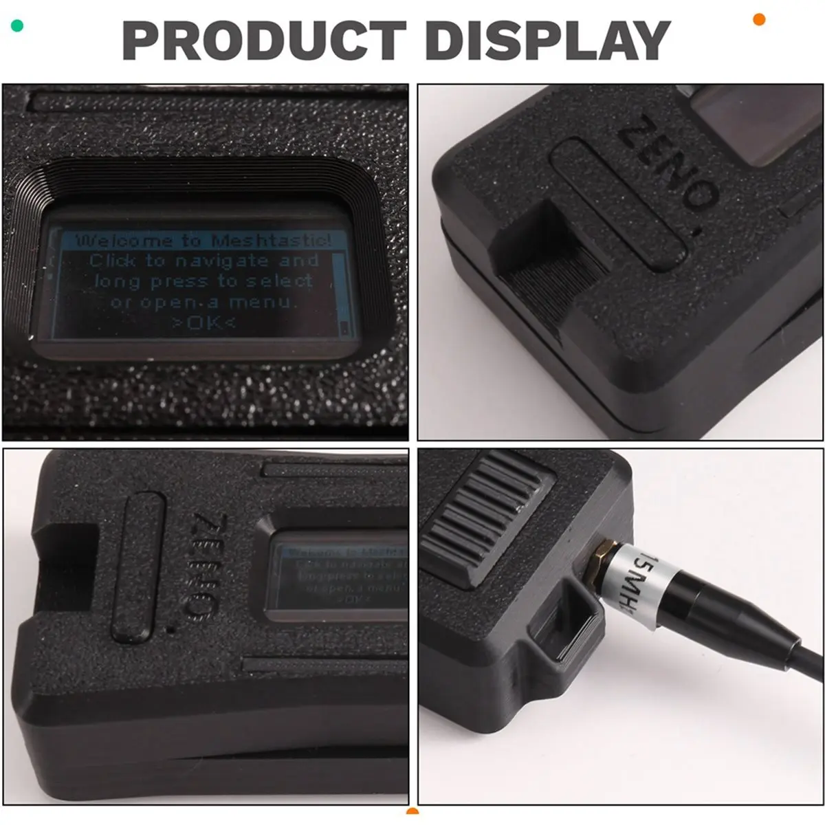 Фото 【B63C~】 Heltec V4.3 Meshtastic GPS SX1262 0.96-дюймовый OLED-дисплей, работающий на солнечной энергии, плата разработчика для сетей Mesh, Meshcore, WiFi, LoRa, BLE, 28dBm №1