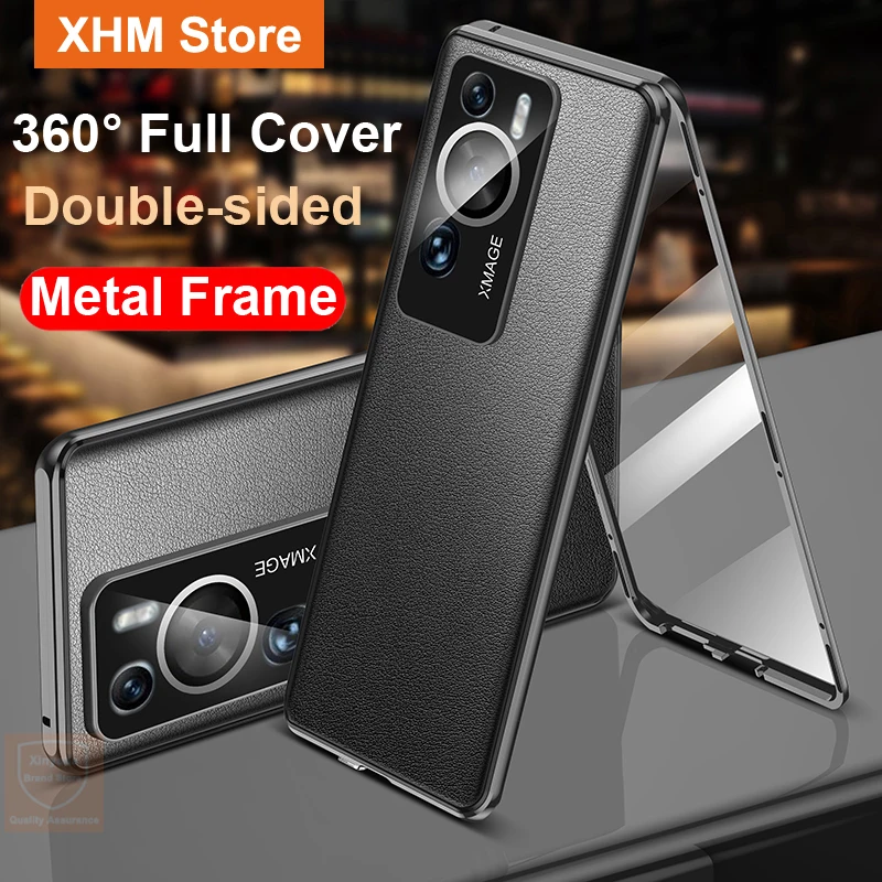 

360 Full Body For Huawei P60 Pro Case Tempered Glass Case For Huawei P60 Pro Flip Cover Metal Bumper