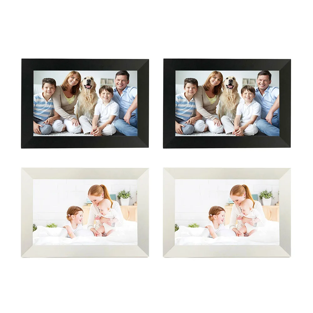 

10.1" HD Digital Photo Frame Frameo Android App 16GB Touch Control Picture Vedio Mult-Media Player MP3 MP4 Alarm Clock