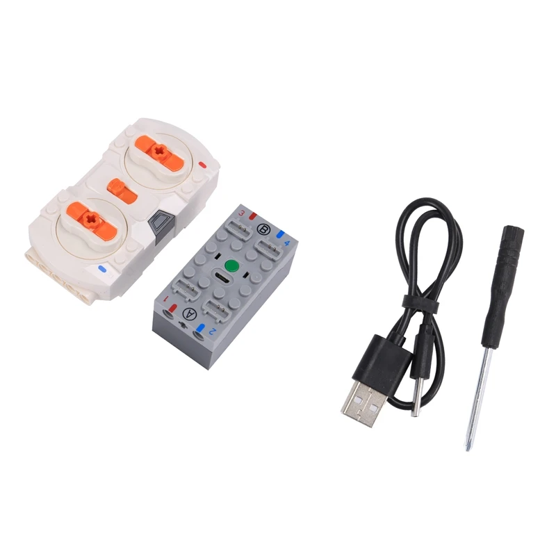 

Functions Technical Parts MOC 4.0 Fast Rechargeable Speed Remote Control Battery Building Blocks Bricks Kids Toys