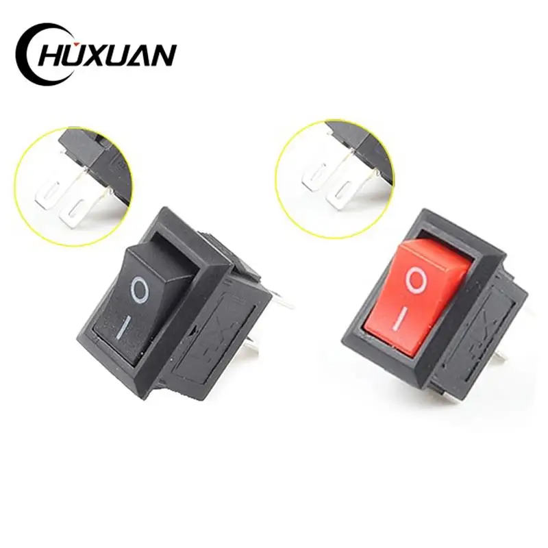 Кнопочный выключатель SPST, 10 шт./лот, 2 контакта, 3 а/250 В переменного тока