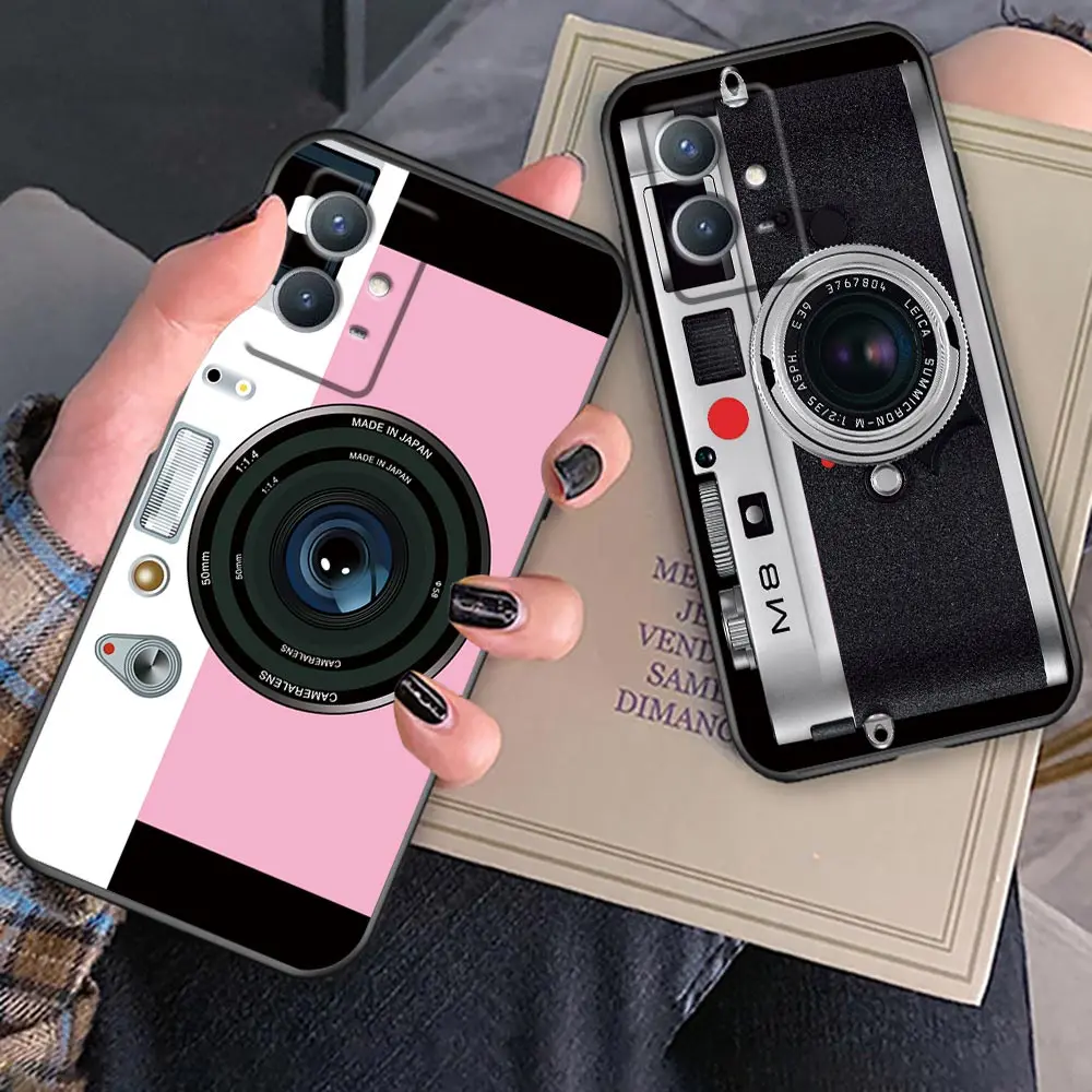 

Case For VIVO Y76 Y76S Y75 Y72 Y71 Y69 Y67 Y66 Y55 Y53 Y52 Y52S Y51 Y51S Pro 5G Y50 Y35 Y21 Y20 Case Classic Fashion Camera Lens
