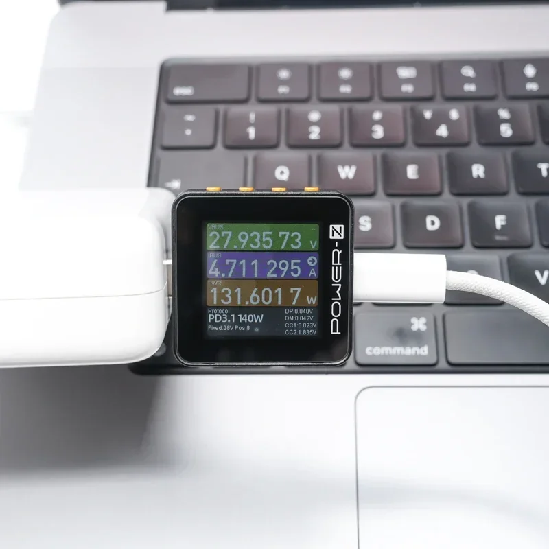 ChargerLAB POWER-Z USB PD3.1 протокол 48В диапазон dual Type-C тестер KM003C