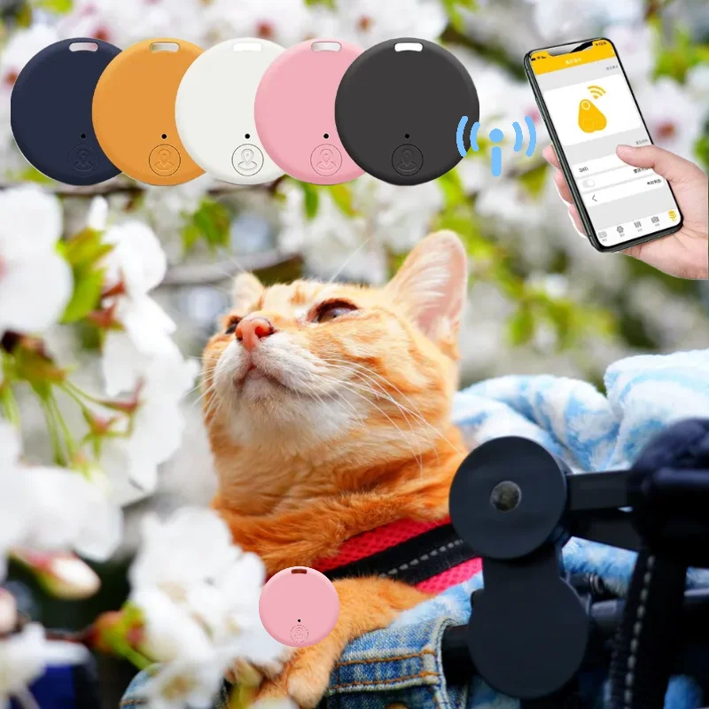 

Anti-lost Anti-lost Mini Wallet Finder Bag Dog Round Bluetooth Smart Locator Device Tracking Pet 5.0 Device Tracker Kids
