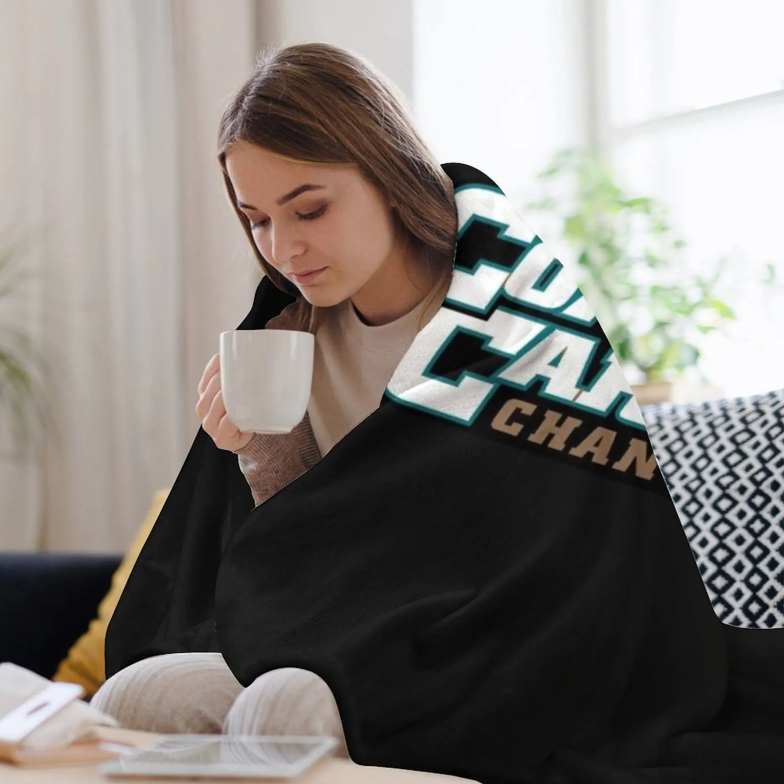 Футболка Coastal Carolina Chanticleers Essential одеяло для дивана теплые свободные одеяла