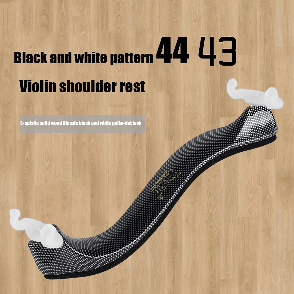 Enlarge Professional Violin Shoulder Rest Relief Shoulder Pressure Violin Shoulder Rest For 4/4-4/3 Violin Accessories
