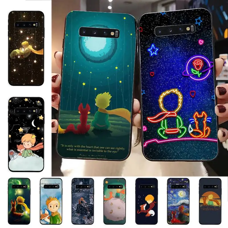 

The Little Prince Starry Sky Phone Case For Samsung Galaxy S 20lite S21 S21ULTRA s20 s20plus S21plus 20UlTRA cover