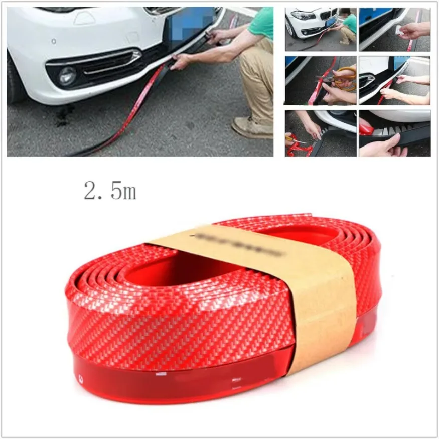 Автомобиль внедорожник красный передний бампер быстрый разделитель губ спойлер