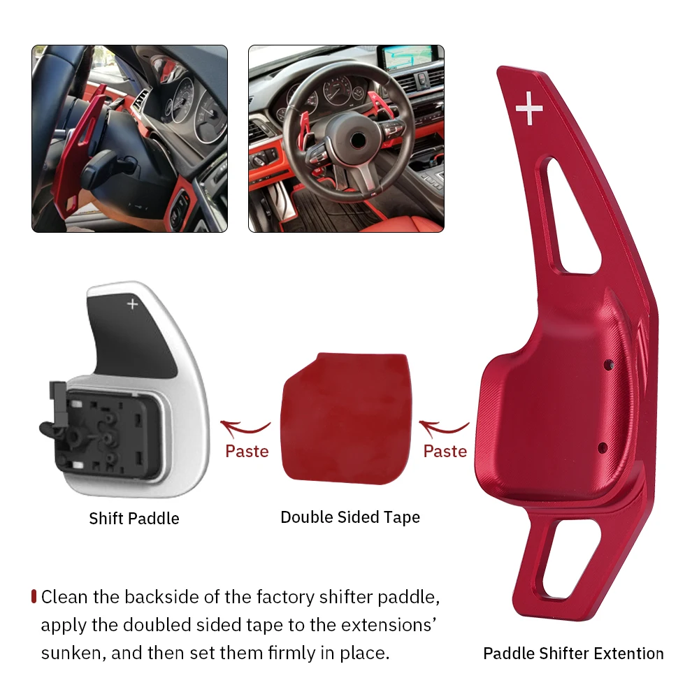 Алюминиевая лопатка переключения передач удлинитель рулевого колеса для BMW 2 3 4 5 6