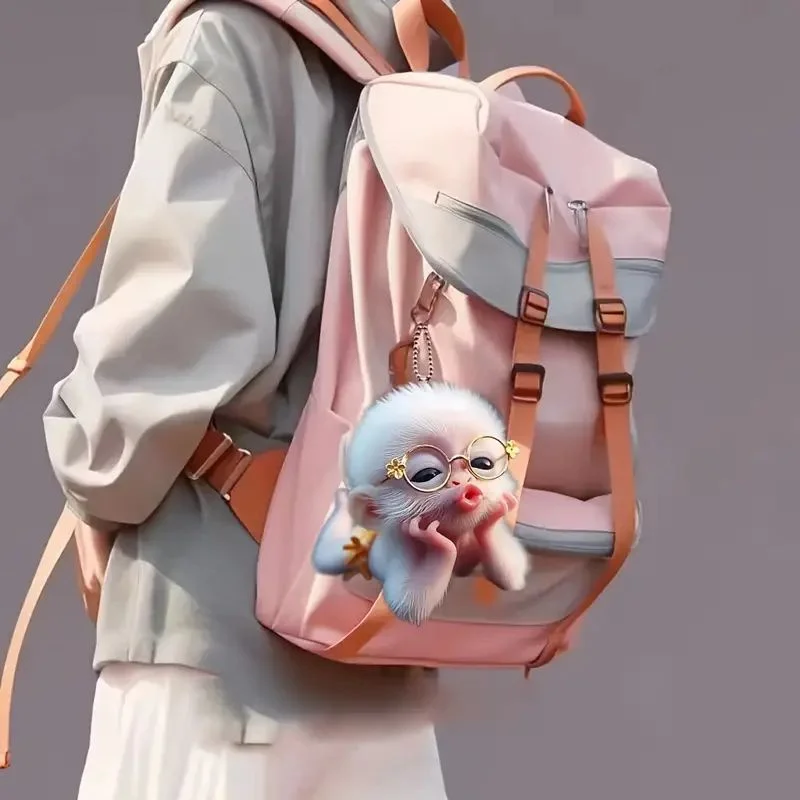 Симпатичная обезьяна автомобильный декор кулон модные забавные автомобильные