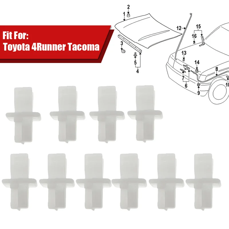 10 шт. автомобильные зажимы для Toyota 4Runner Tacoma |