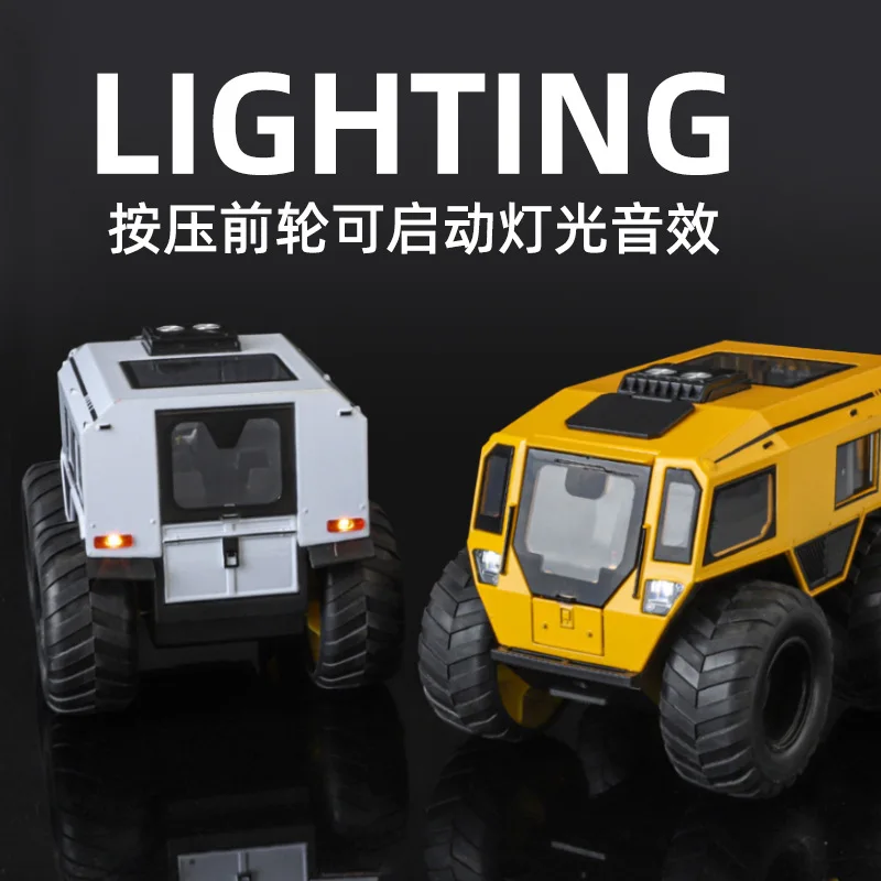 1:24 вездеходный вездеход модель грузовика Литые металлические вездеходы