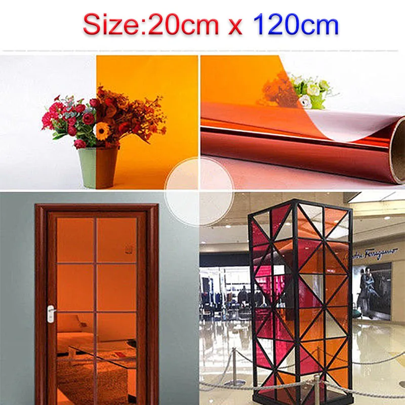 

Прозрачная цветная оконная пленка для дома