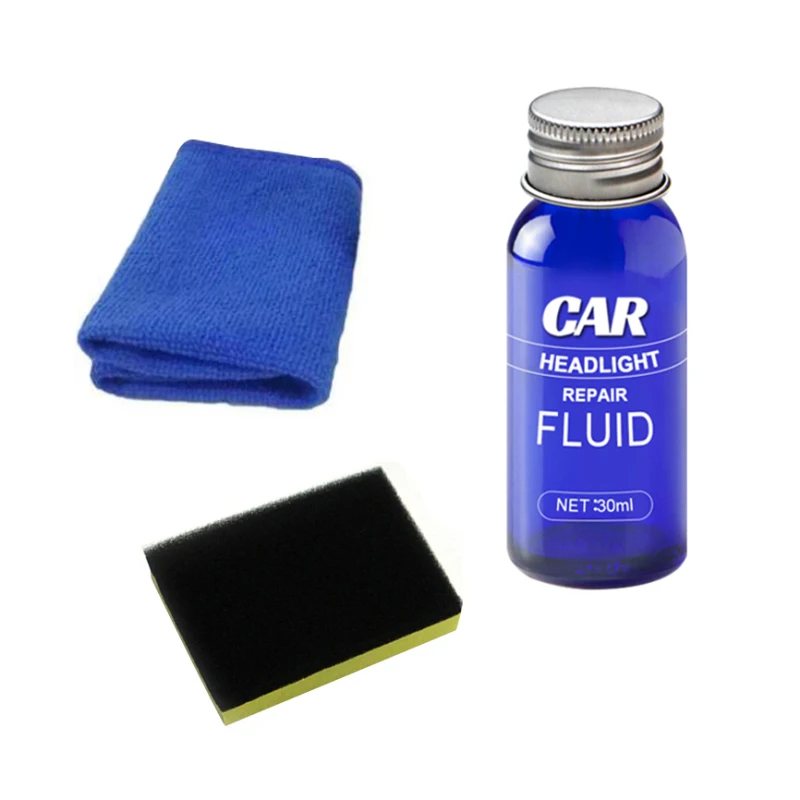 

30ml Maintenance Headlight Polishing Liquid Kit Portable Headlight Repair Car Headlight Repair Fluid Car Accessories Universal