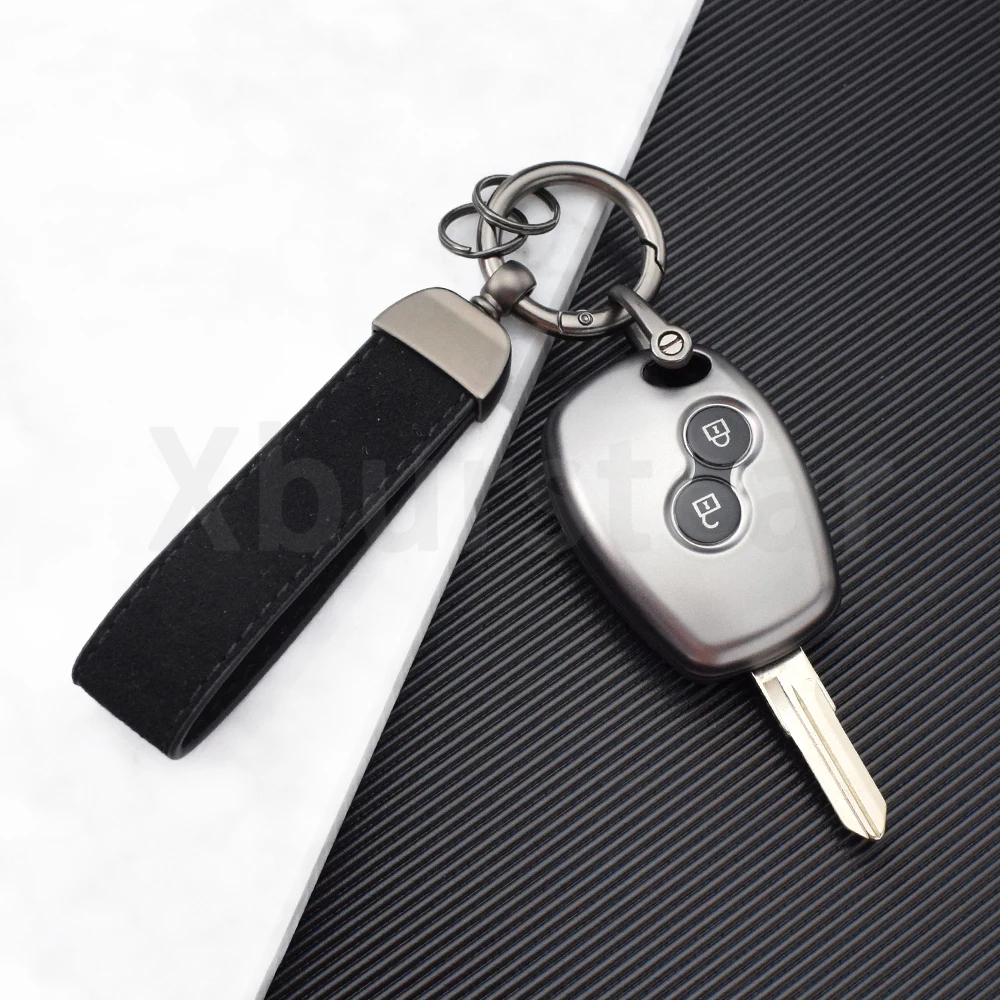 

2/3 кнопки Gun Grey TPU Shell для Renault Scenic Megane Sandero Captur Twingo Kangoo DACIA Modus, защитный чехол для автомобильных ключей