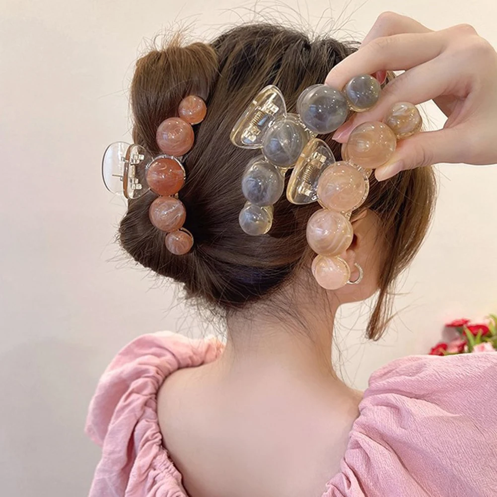 

Заколки для волос градиентные женские, заколки большого размера с планетами, Шикарные аксессуары для волос