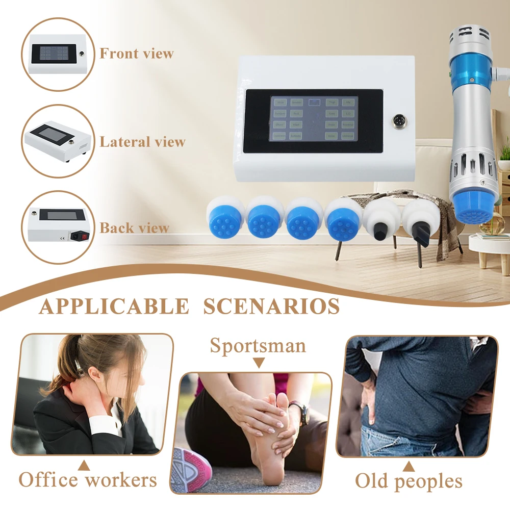 2025 Физиотерапевтический аппарат для ударно-волновой терапии 300MJ эффективного