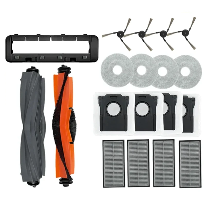 Для робота-пылесоса Dreame Bot X40 Ultra комплект запасных аксессуаров резиновая