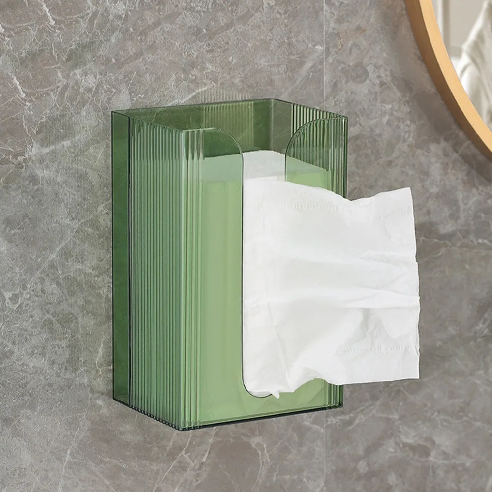 

Прозрачная настенная коробка для салфеток