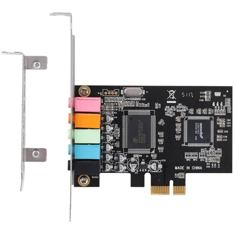 PCIe звуковая карта 5 1 PCI Экспресс объемная 3D стерео аудио с высокой