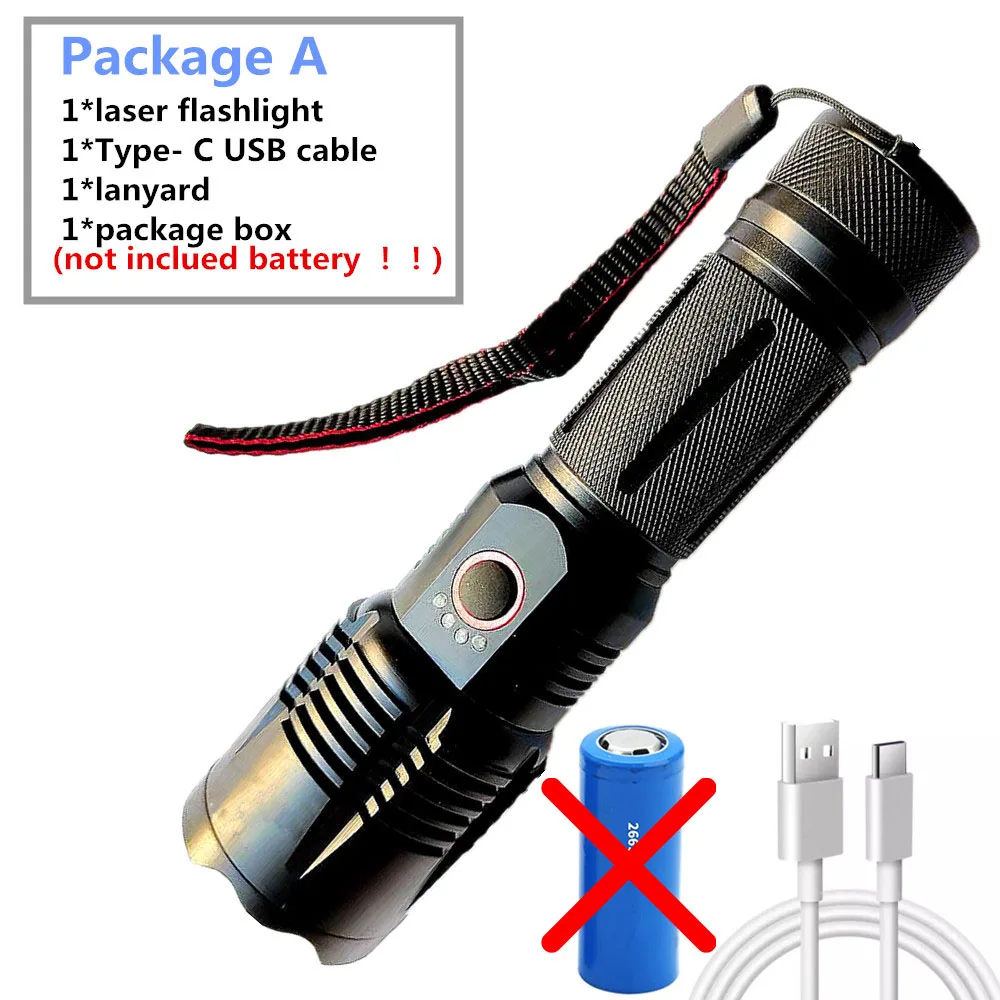 

KENSUN тактический USB перезаряжаемый фонарь