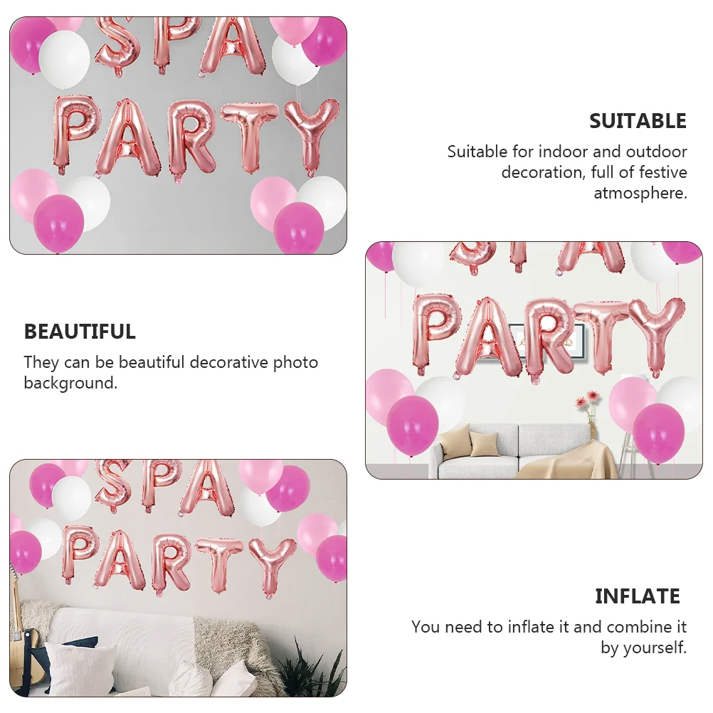 Спа-воздушные шары украшения для вечеринки воздушные сну латексные тематические