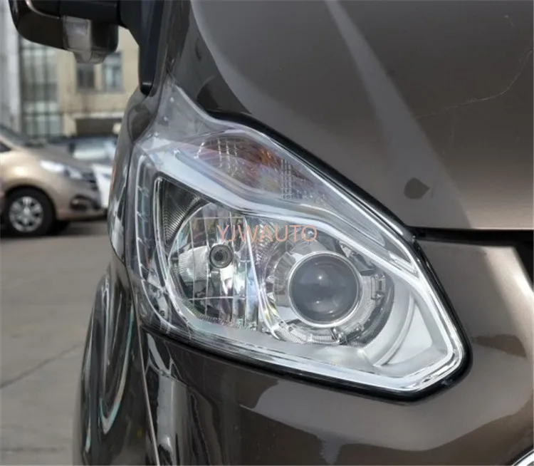 Для Ford Transit Tourneo Custom 2013 ~ 2017 фара Объектив автомобиля Стекло Замена Автомобильная