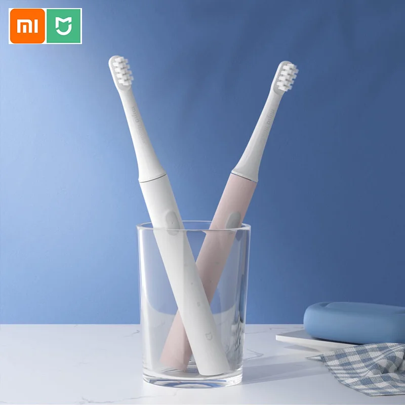 

Xiaomi Mijia T100 Mi Smart Electric Toothbrush 2 Speed Inductive Charging Whitening Oral Care Zone Reminder Gift