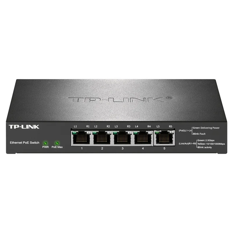 5*2500 Мбит/с RJ45 порты Настольный Ethernet-коммутатор 2 5 Gigabit Ethernet сетевой коммутатор IEEE