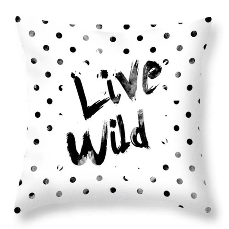 Lovely Ladybug Panda Animal Print Cushion Cover Geometry Throw Pillow Case Sofa Home Decor Pillowcase |