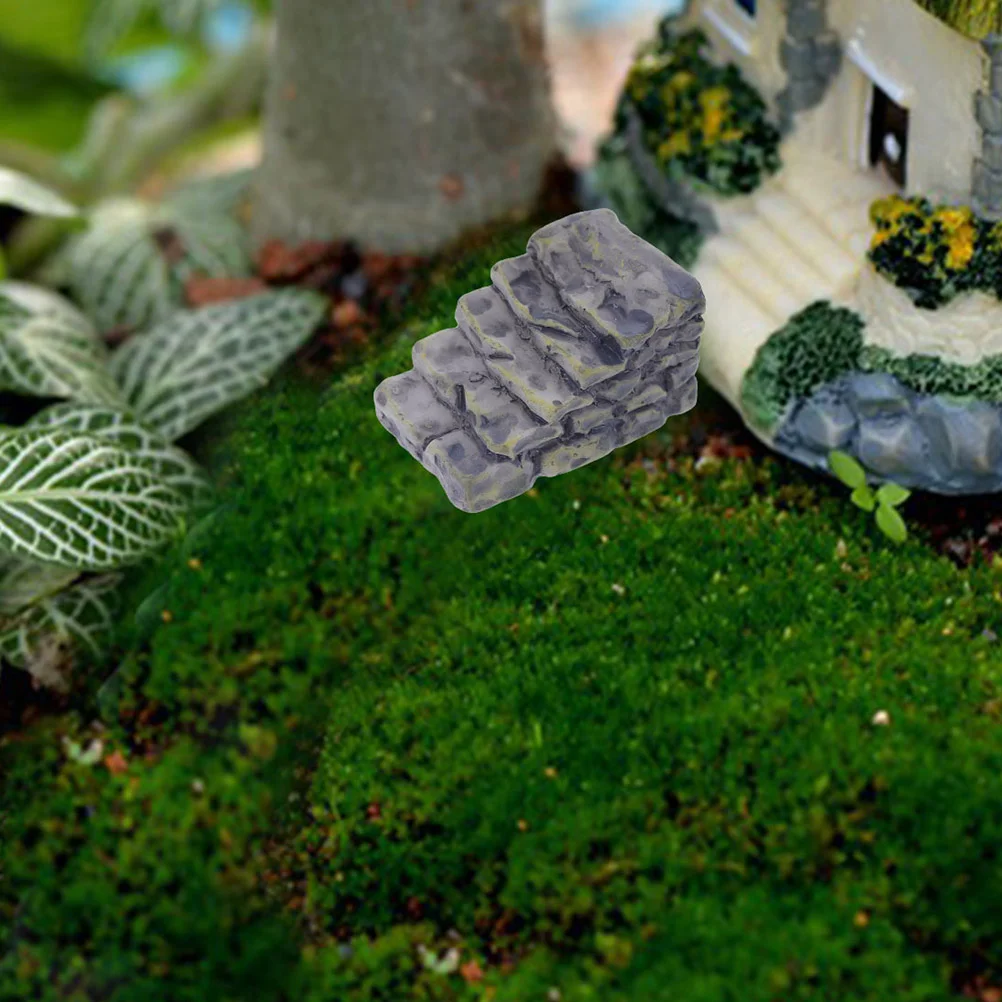 

DIY Crafts Miniature Decorations Aquarium Ornament Miniature Stone Steps Micro Landscape Ornaments