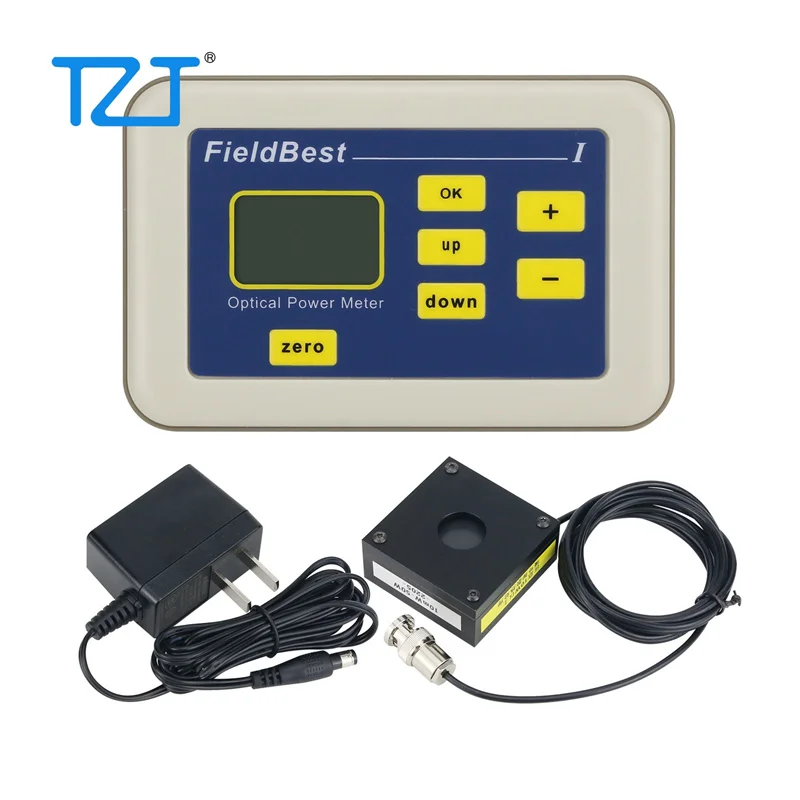 Medidor de potencia óptico TZT 10mW-50W, medidor de potencia láser Premium, resolución de alta precisión 10mW