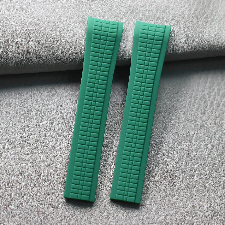 NH35 watches with rubber belt, silicone belt and butterfly buckle 21mm watches with modified watches without standard  NH35 watc