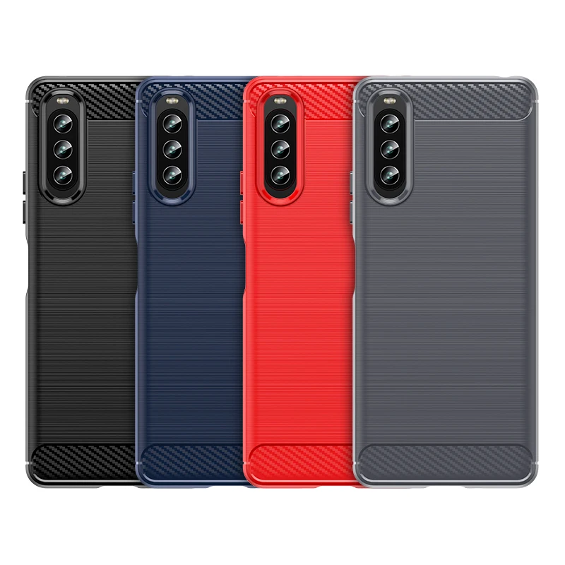 

For Sony Xperia 10 IV Case for Sony Xperia 10 IV Cover Soft Back Shell Coque Capa Silicone Phone Case for Sony Xperia 10 IV