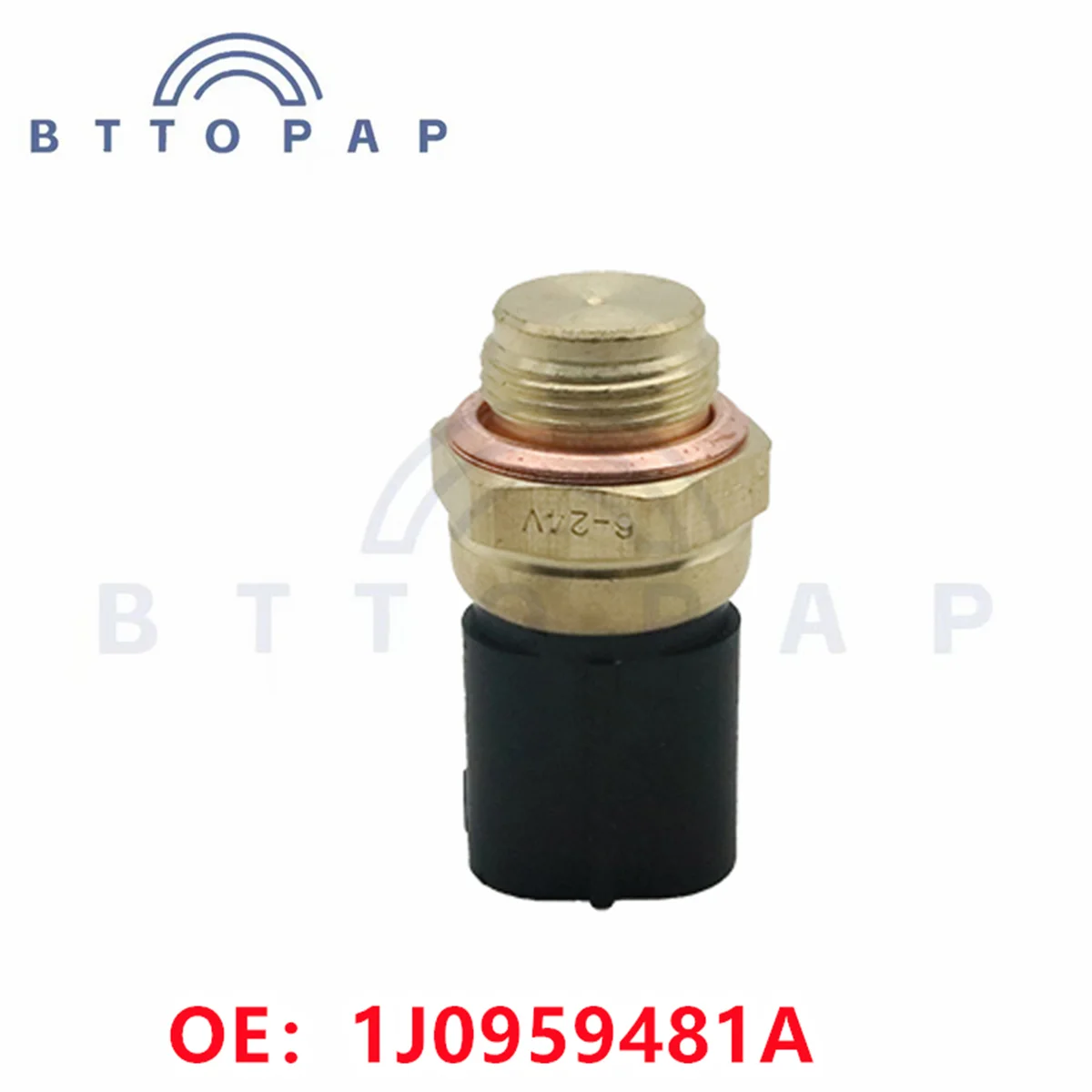 Фото Датчик температуры 1J0959481A TS2783, переключатель вентилятора радиатора для Audi A3, Seat Ibiza, Volkswagen Beetle 1998-2010, Jetta, Touareg, Skoda №1