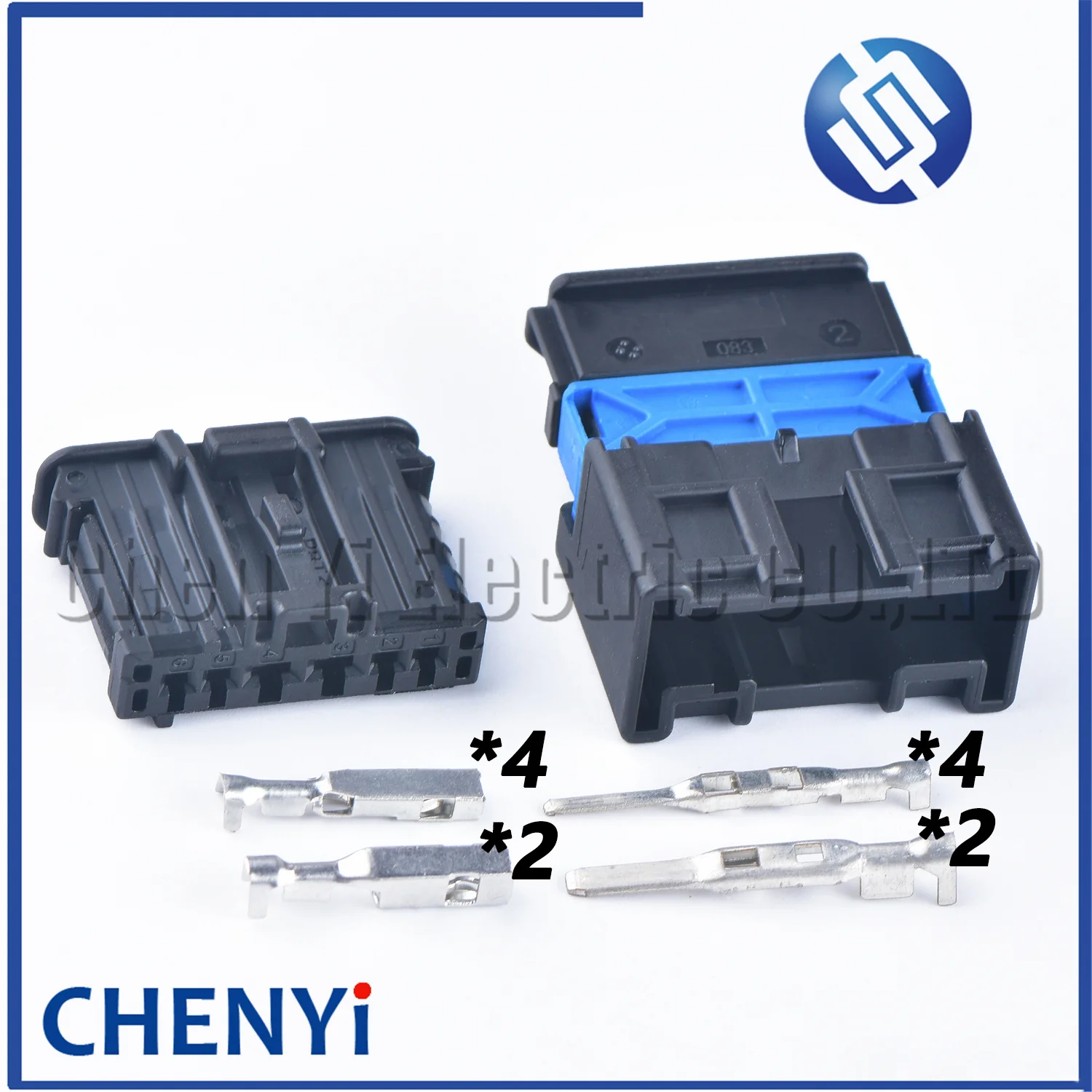 Автомобильный задний фонарь, 6 контактов, разъем для фары, автомобильные розетки 98825-1061 98821-1061 для Peugeot 307 Citroen HDC6MX05F