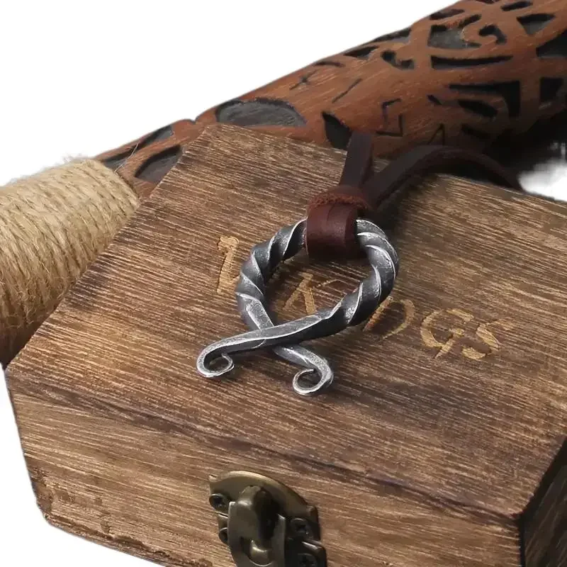 Новая изысканная мода ретро стиль викингов тролль крест бог войны амулет кулон