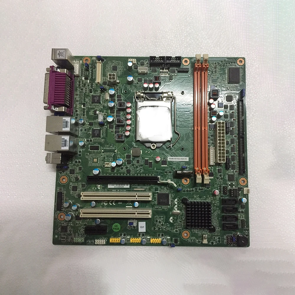 AIMB-501G2 Материнская плата промышленного компьютера с двумя VGAми для Advantech AIMB-501G2-KSA1E