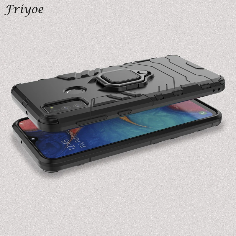 

Friyoe Phone Case For Samsung Galaxy M31 M21 M30S Ring Kickstand Magnetic Holder Shockproof Back Cover Coque