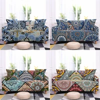 mandala sofa cover geometry pattern elastic spandex sofa covers for living room sectional sofa home couch cover cushion cover