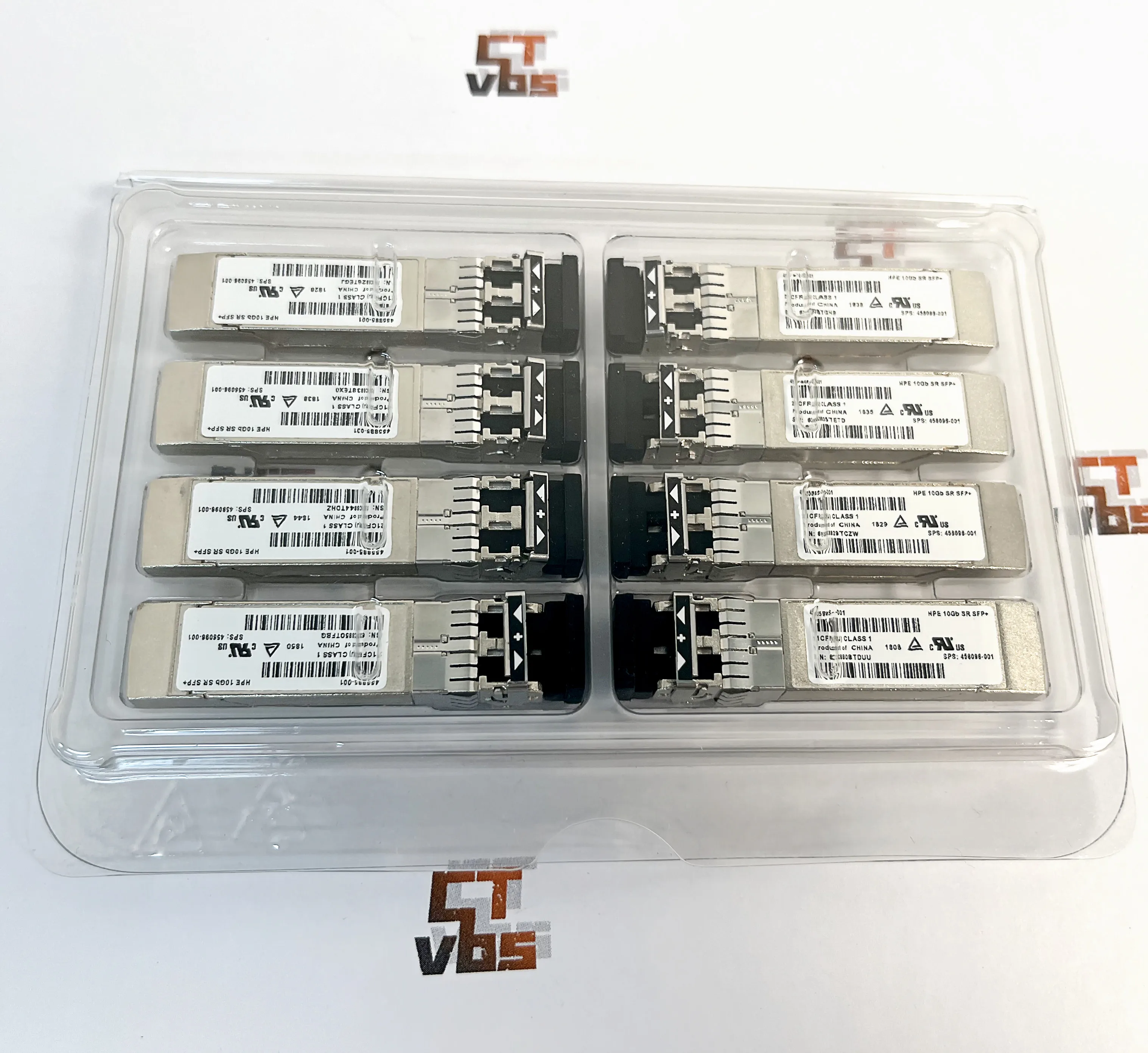 HPE 10Gb SR SFP+ 455885-001 455883-B21 456096-001 HP BladeSystem c-Class 850nm Transceiver