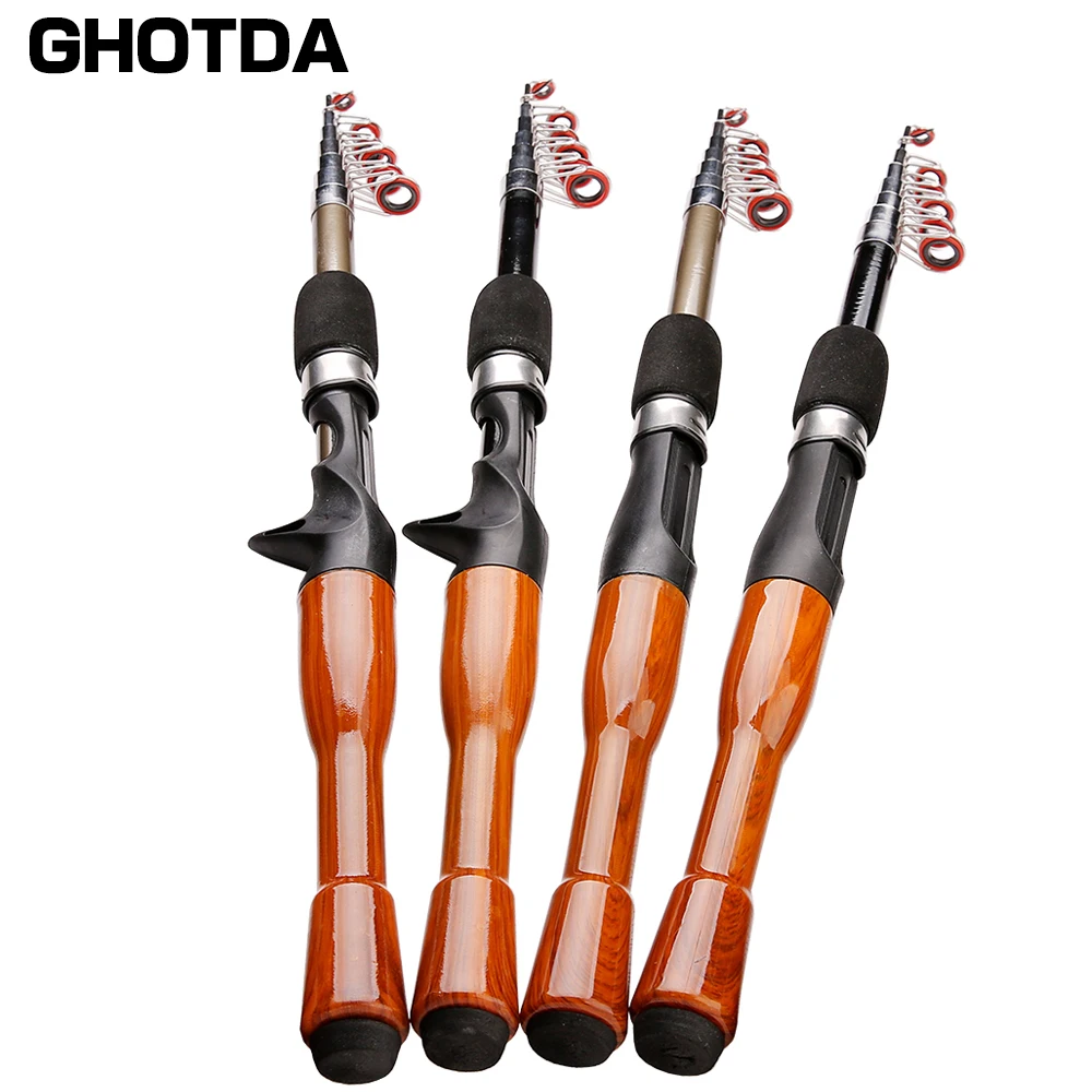 

1,3 м, 1,6 м, 1,8 м, кастинговое удилище для спиннинга, миниатюрная Ультралегкая карбоновая удочка для приманки, удочка для путешествий