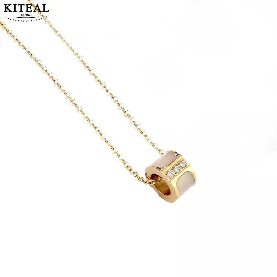 

KITEAL New Beautiful Fashion silver color women necklaces & pendants Shell Zircon Small waist collar Costume Jewellery