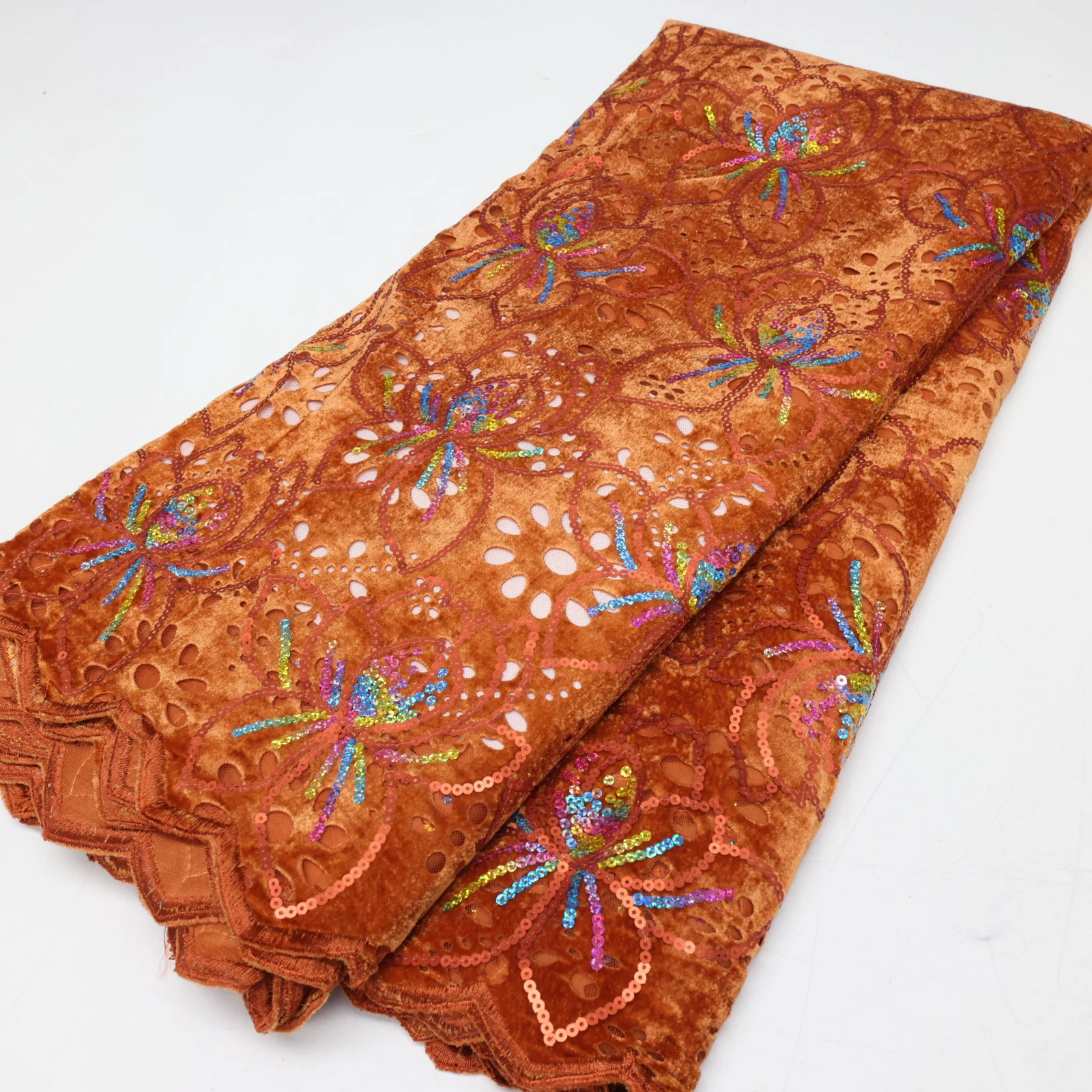 Распродажа африканская французская бархатная кружевная ткань