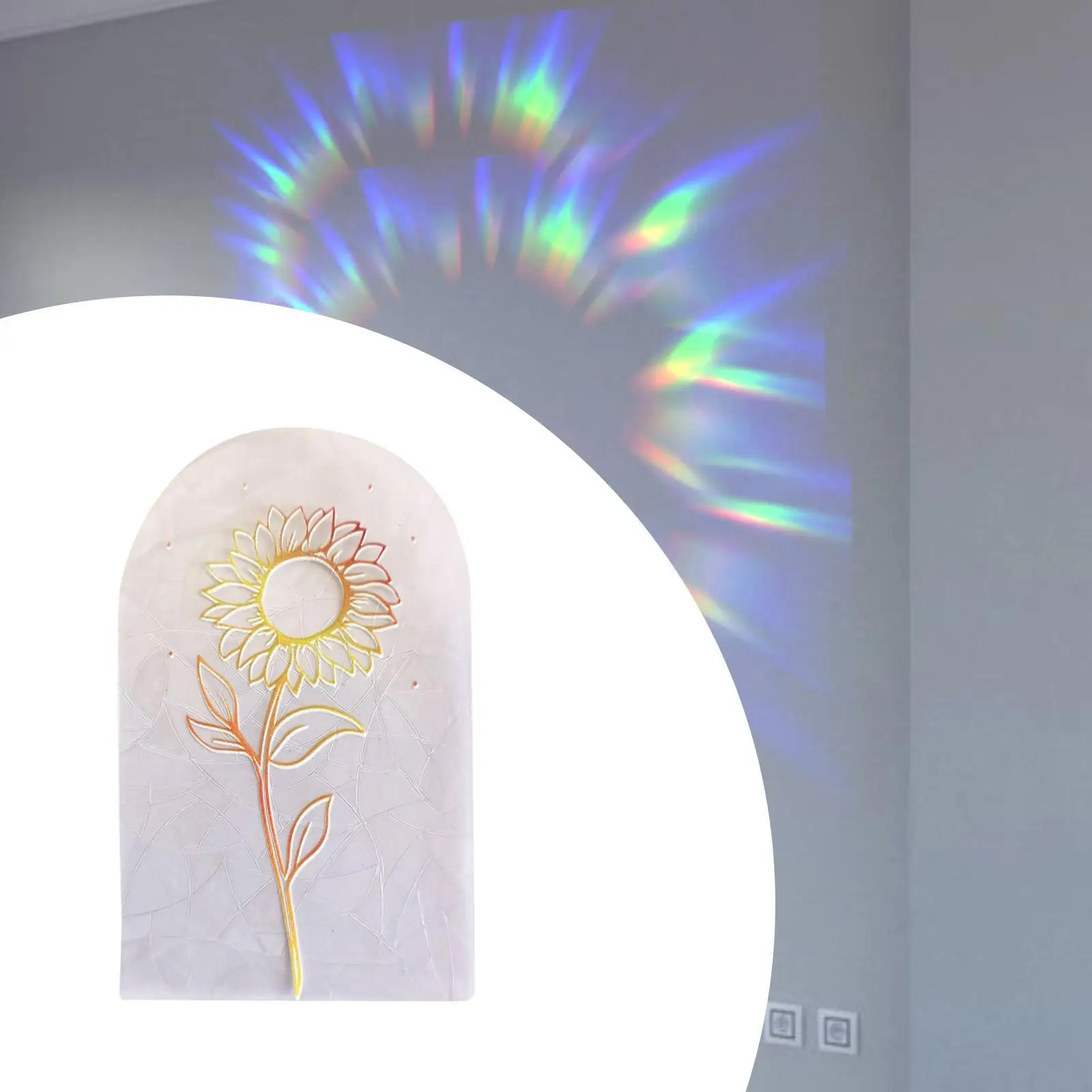 Пленка с подсолнухом статическая наклейка на окно для кухни домашнего фестиваля