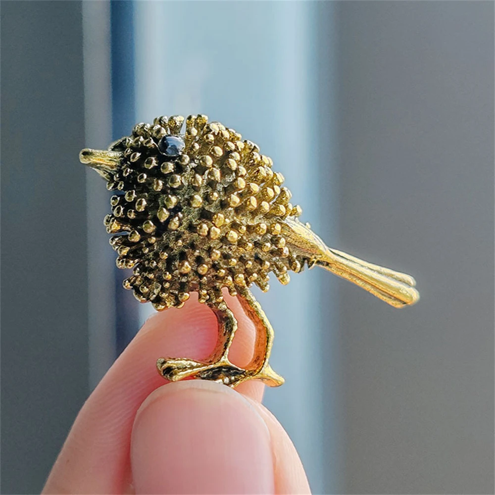 Винтажные броши-катушки с лакированными животными дизайнерский аксессуар из