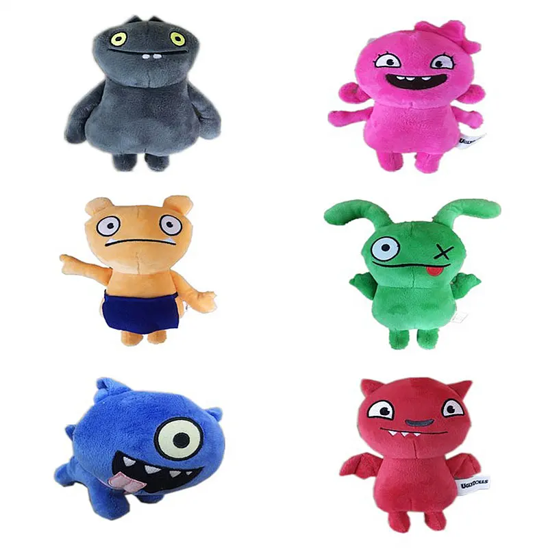 

Cute Moxy Ugly Dogs Lucky Bat Ox Wage Dolls Kawaii Uglydolls Animals Cartoon Plush Stuffed Toys Soft Pillow Children Baby Gifts