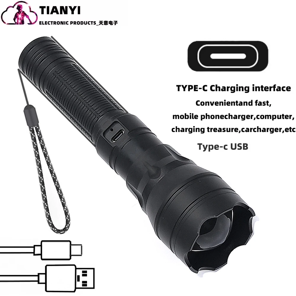 Зеленый охотничий фонарик светодиодный ручной фонарь - масштабируемые