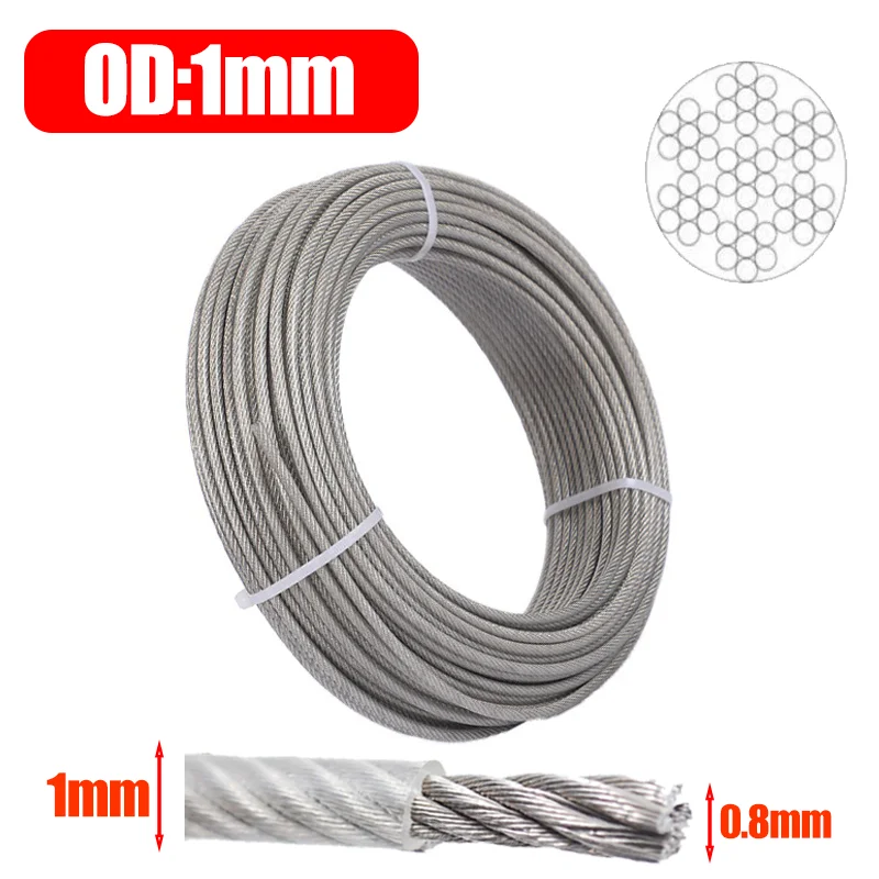 Канаты из нержавеющей стали Zipline